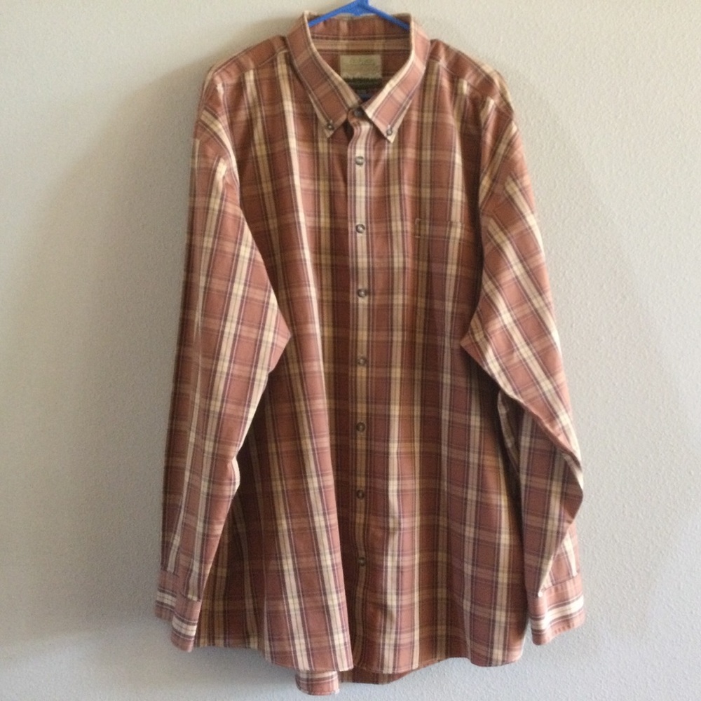 ✔️Cabela’s Outfitter Series Button Down Shirt Size 3XL